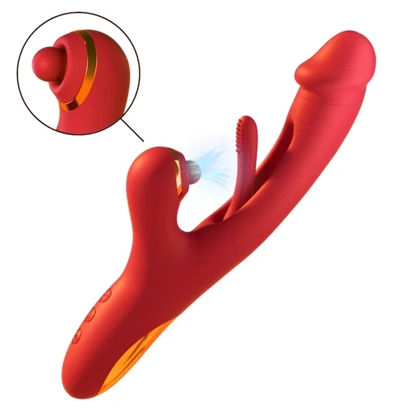 G-Pro2 - Flapping Vibrator with G Spot Vibration & Clitoral Tapping #Squirting #Masturbating