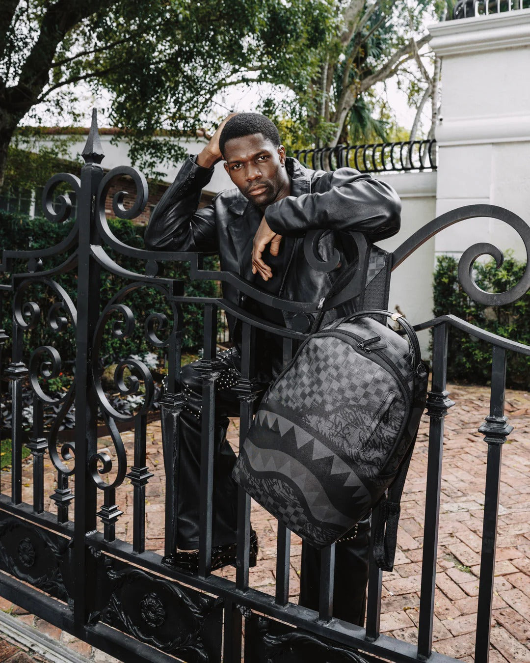 TORN GRAFF CHECK DLXSV BACKPACK