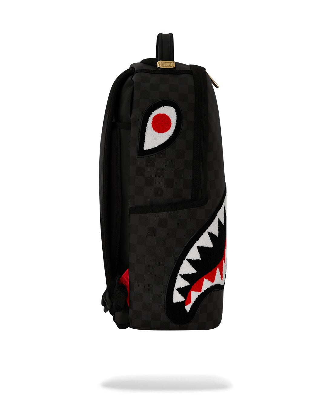 BLACK CHENILLE SIP DLXSV BACKPACK