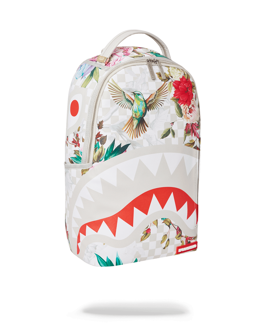 Sprayground Backpack IN THE GARDEN BACKPACK White