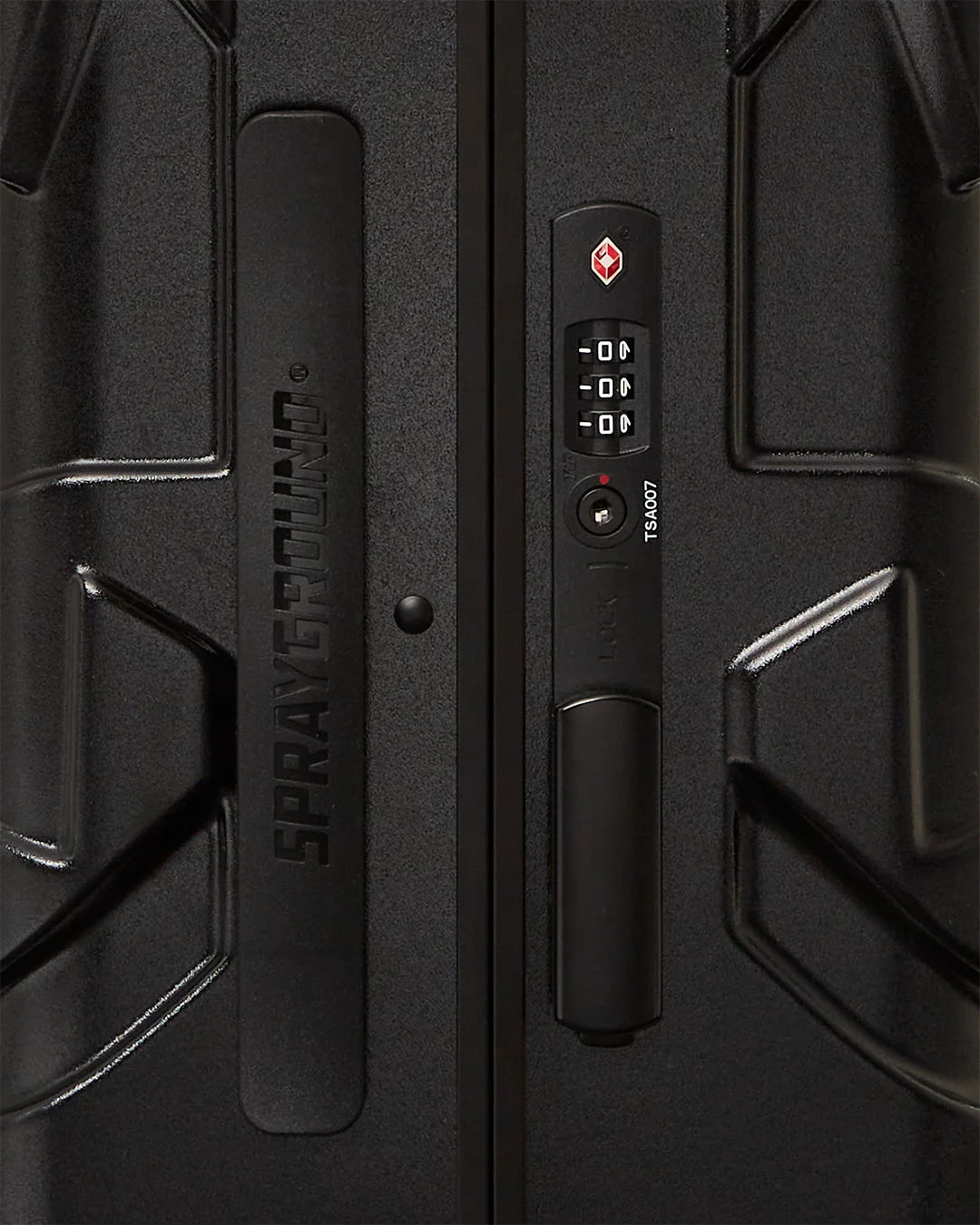 HALF SPRITZ BLACK/GREY CHECK CARRY-ON LUGGAGE