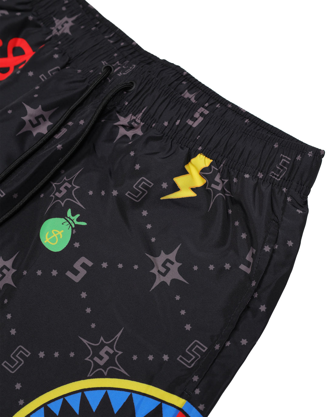 MONEY BEAR CUT SEW SWIM TRUNKS