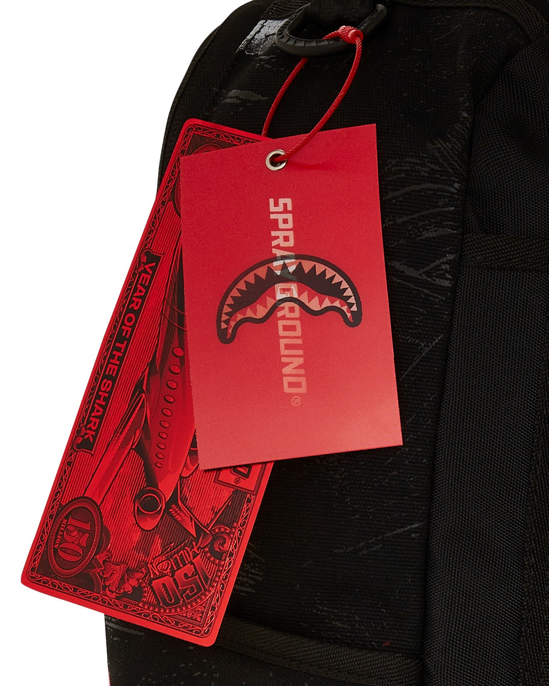 SHARK CENTRAL SORBET HAND PAINTED DLX-COTTON BACKPACK