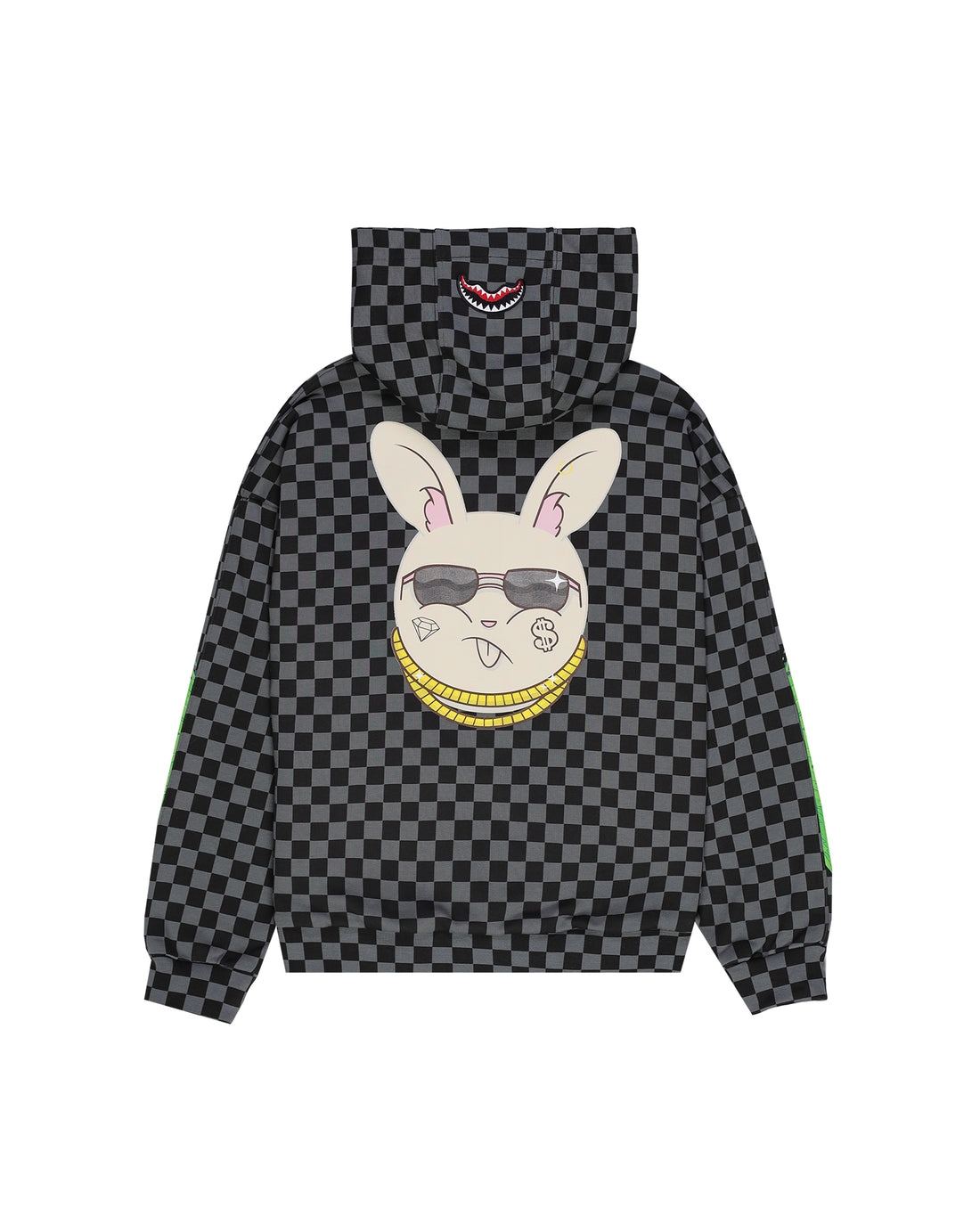 SPLATTER BUNNY OVER FULL ZIP