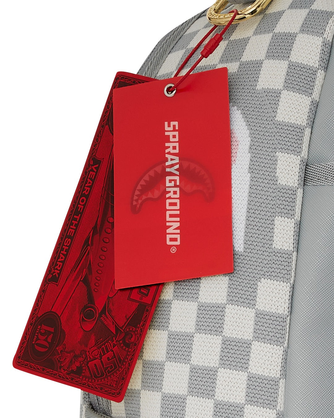 KNIT SHARKS IN PARIS IN CREAM DLX BACKPACK