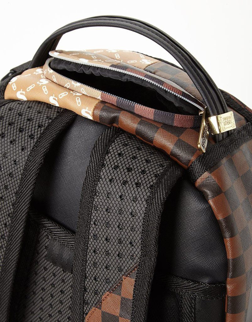 Sprayground Backpack Paris Vs Florence Shark Brown