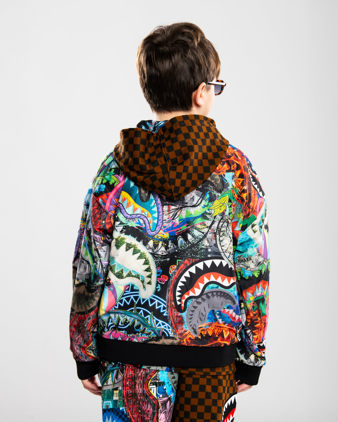 MIX MATCH SHARKS DOUBLE JACKET