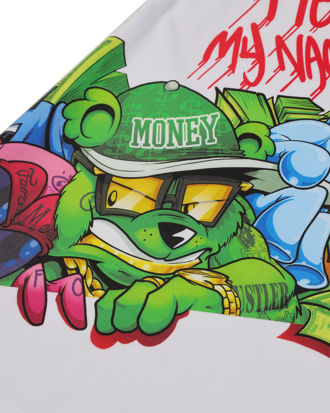 CHARACTERS BUSTIN OVER T-SHIRT