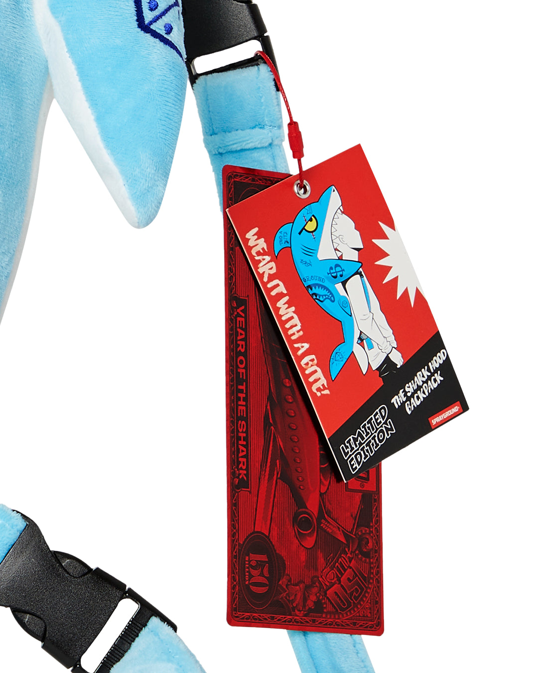 SHARK PLUSH BACKPACK