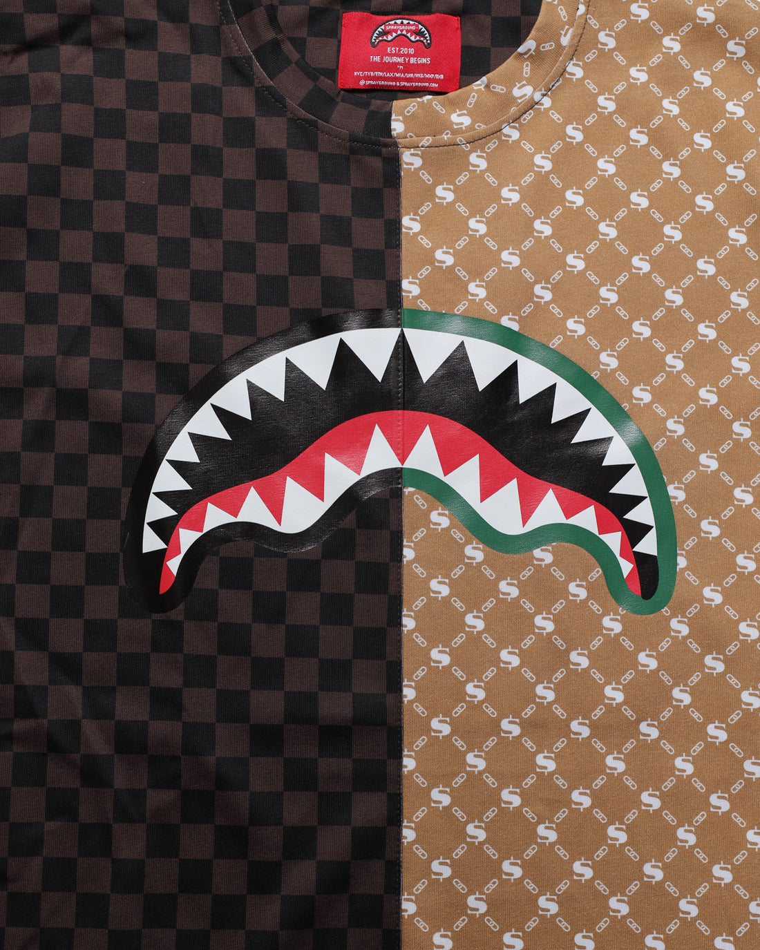 PARIS VS FLORENCE SPLIT REGULAR T-SHIRT