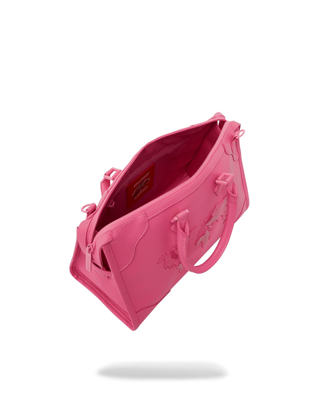 JAMES GLOBAL PINK PYRAMID DUFFLE