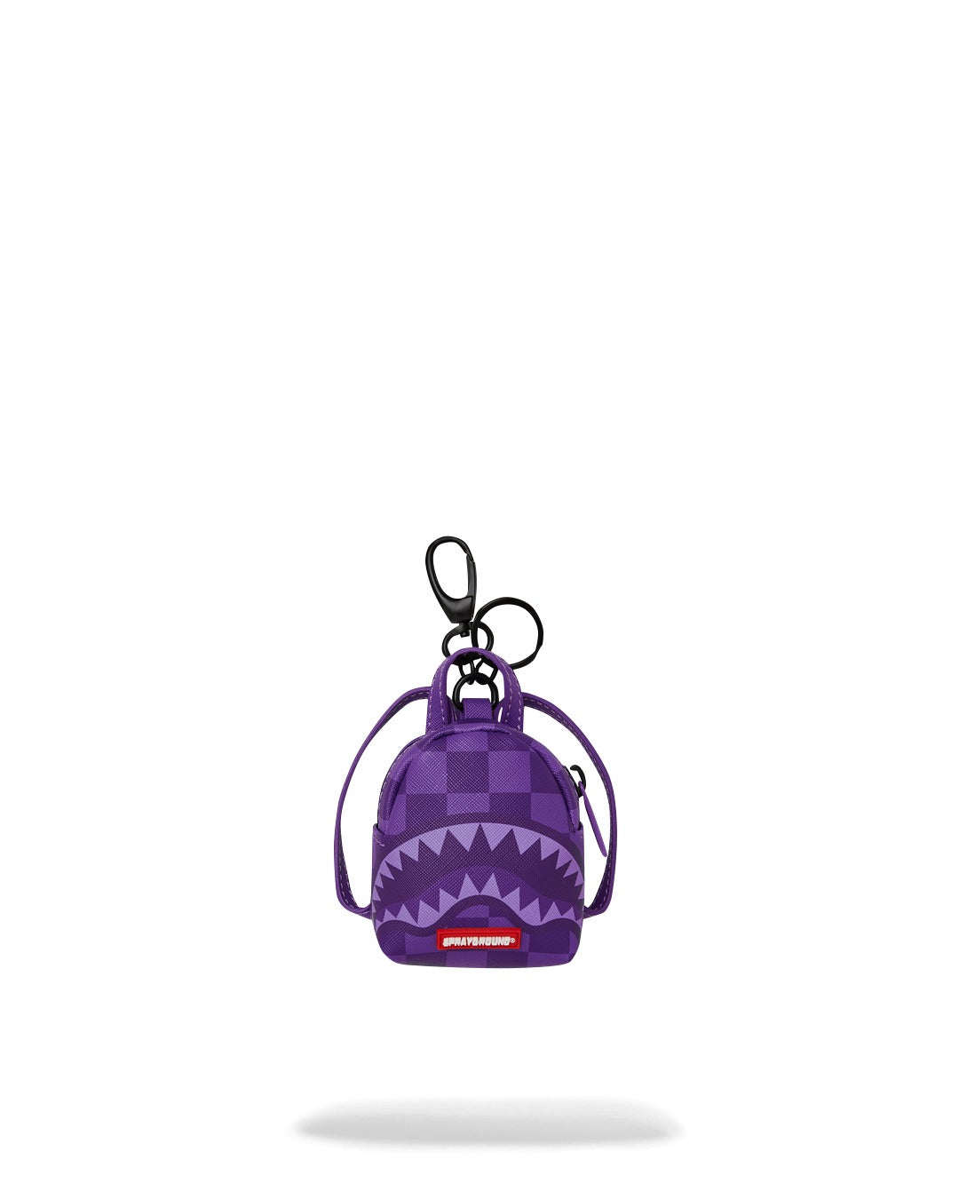 PURPLE SHARK SHARKS IN PARIS KEYCHAIN