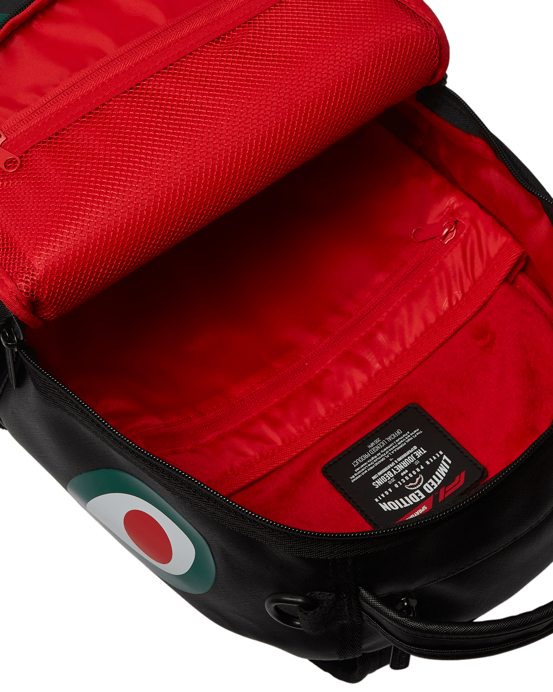 Sprayground Backpack FORMULA 1 OFFICIAL RACE TEAM BACKPACK (DLXV) Black