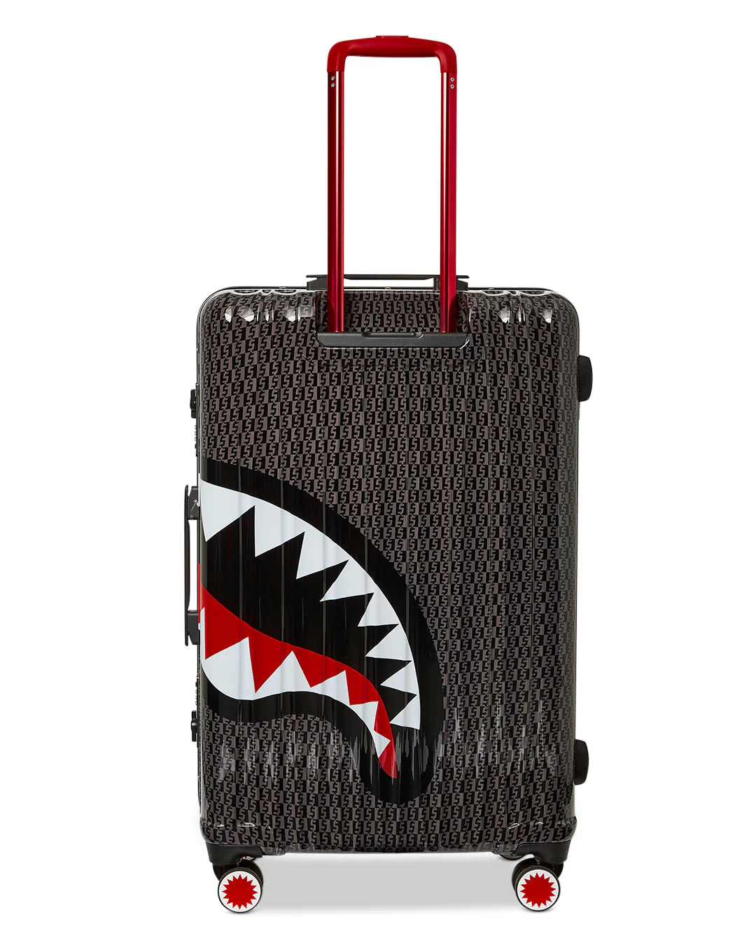 Grey Money Check Luggage 910cl182nsz