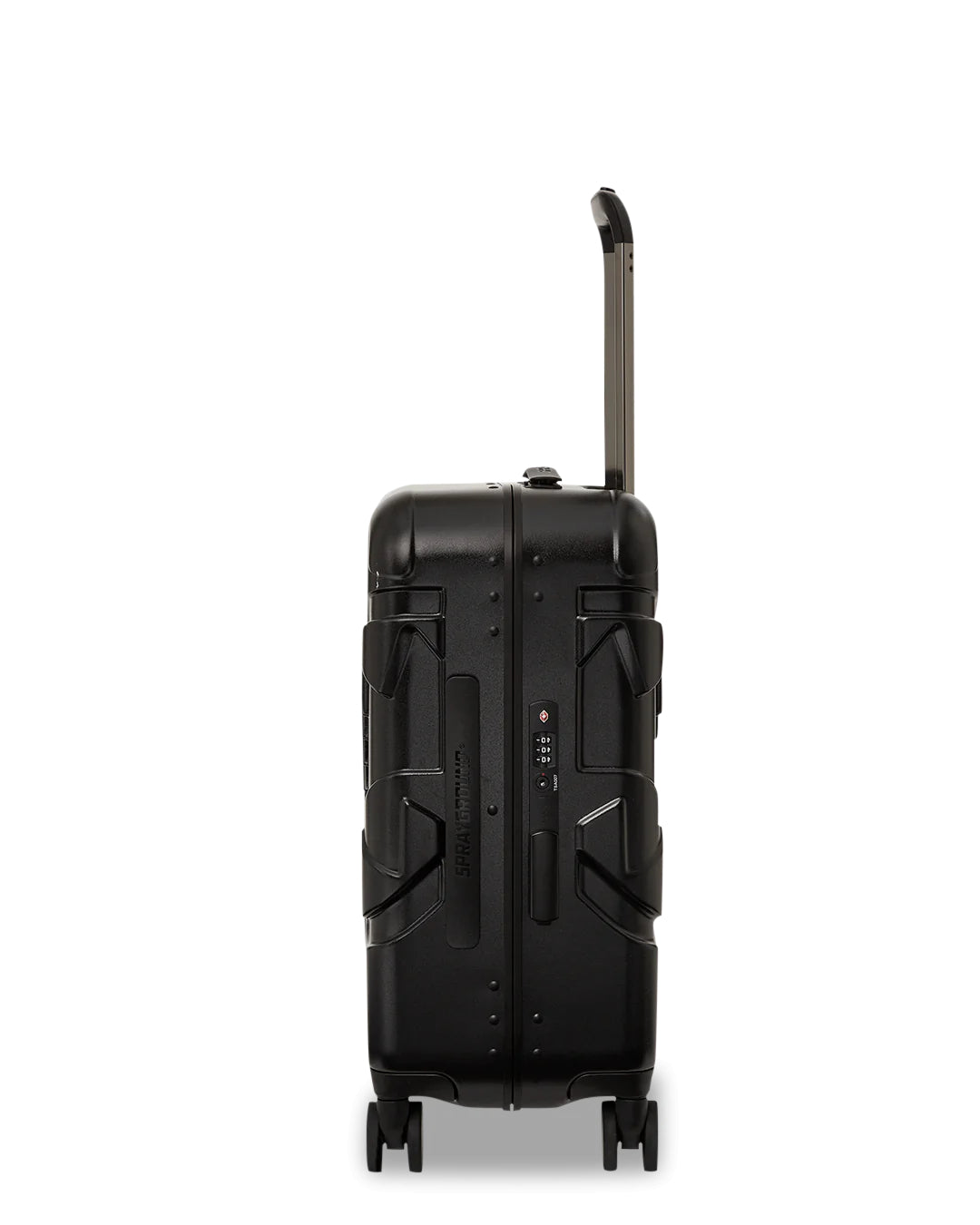 HALF SPRITZ BLACK/GREY CHECK CARRY-ON LUGGAGE