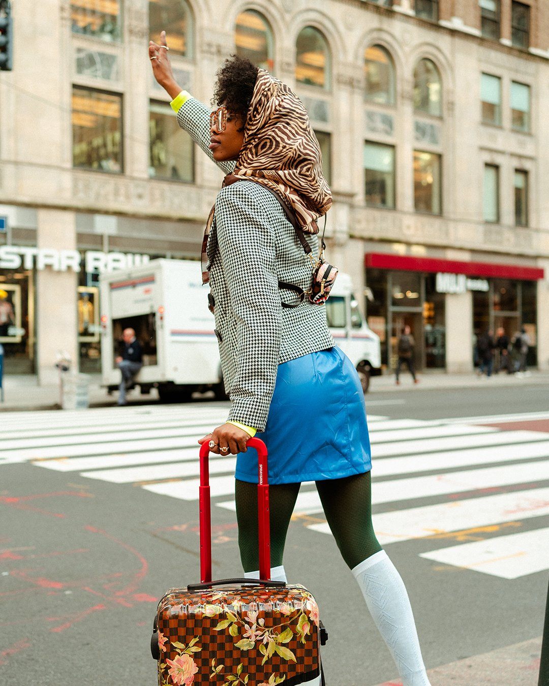 Shark Flower Tiny Backpack
