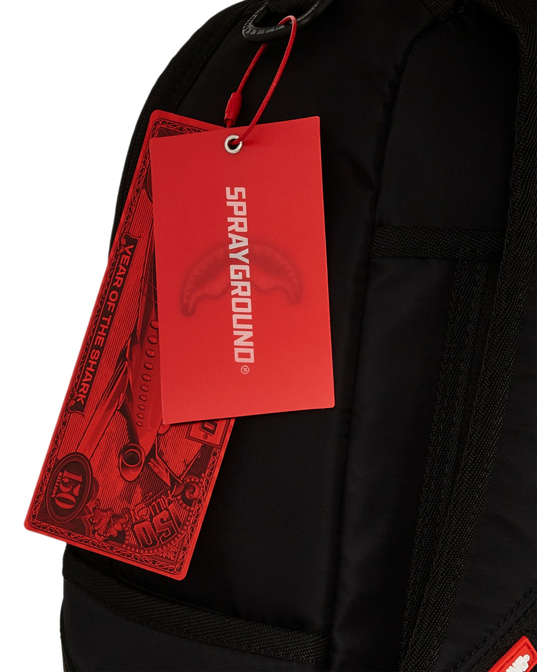 SHARK CENTRAL NYLON BLACK PINK