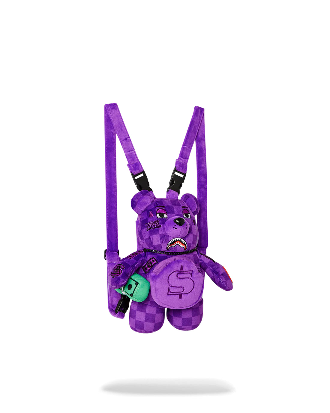 PURPLE SHARK SHARKS IN PARIS MINI BEAR CUB