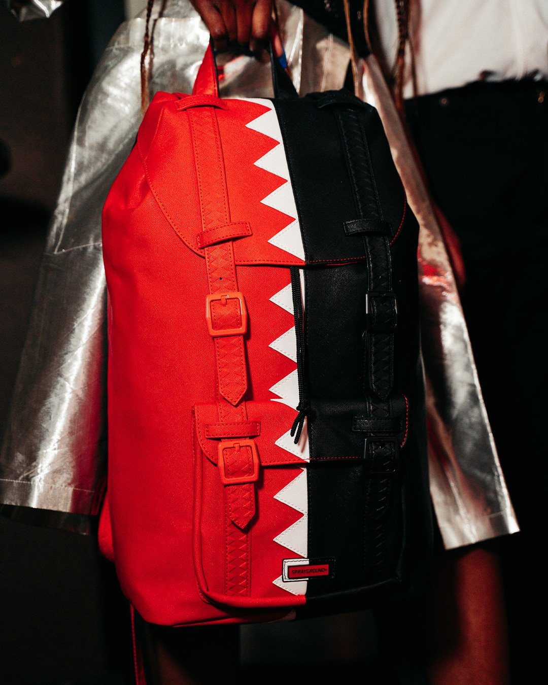 Vertical Shark Cut & Sew Hills Backpack