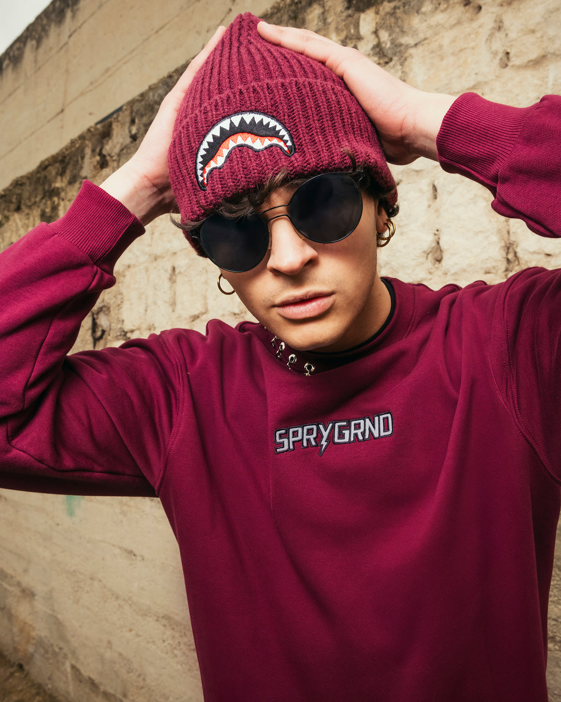 LIGHTNING SHARK CREWNECK