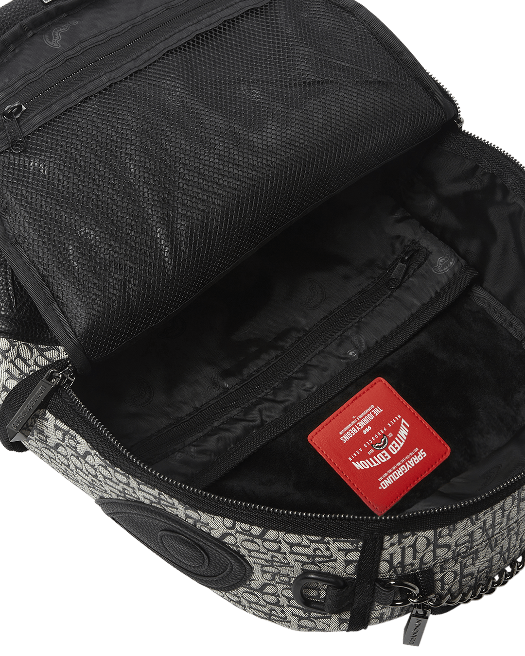 Sprayground Backpack SG ALL DAY BACKPACK (DLXV) Black