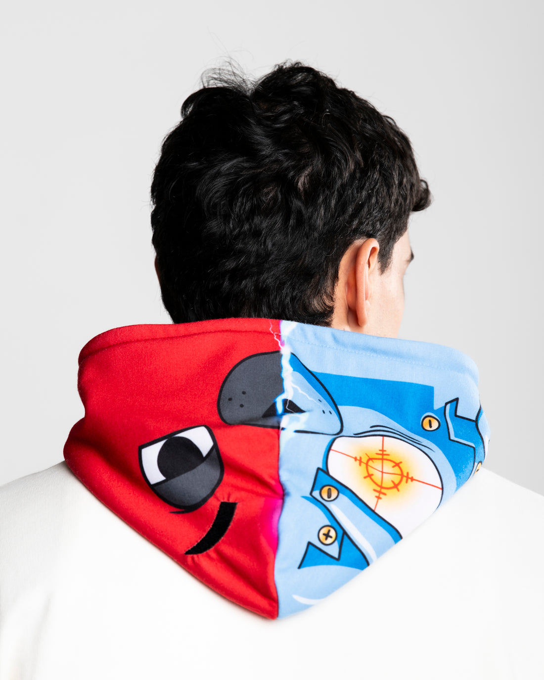 CYBORG BEAR OVER HOODIE