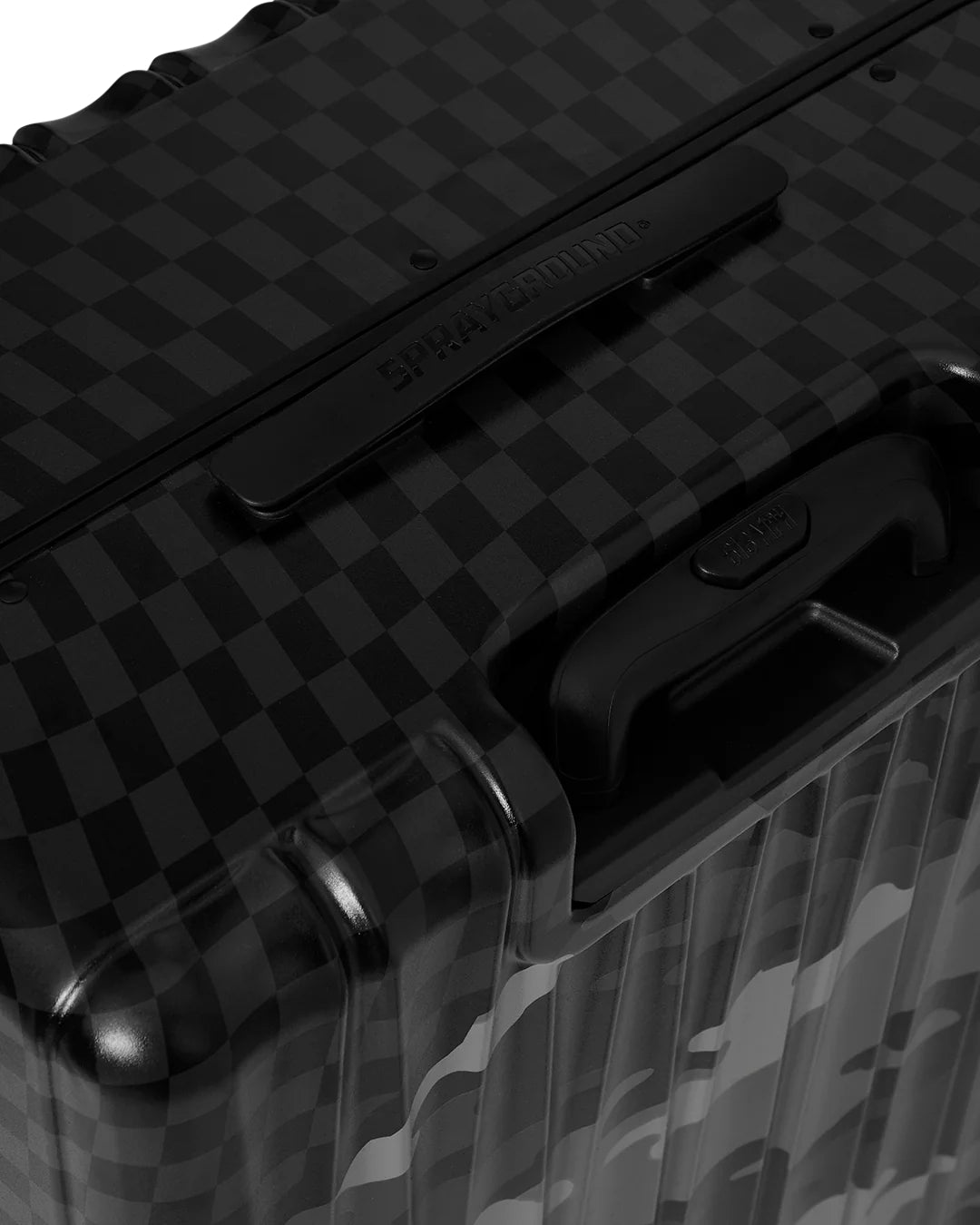 Split Up Camo Tear Large Hard Luggage