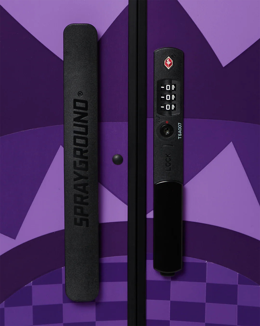 PURPLE SHARK SHARKS IN PARIS FULL-SIZE LUGGAGE