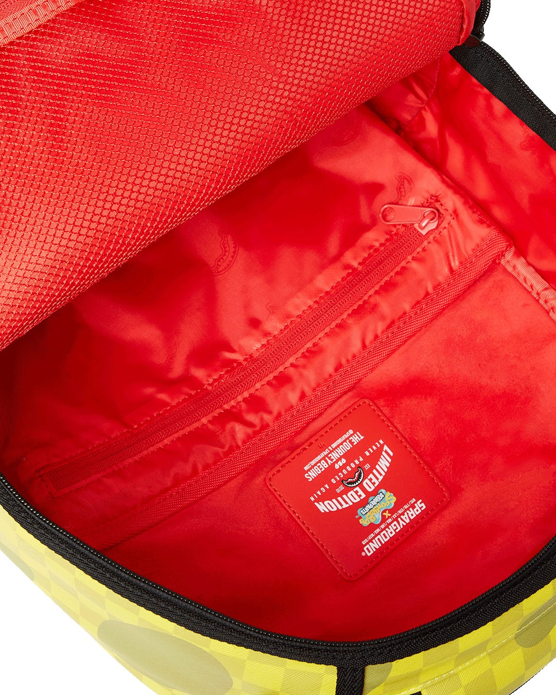 SPONGEBOB CHECKERBOB DLXSV BACKPACK