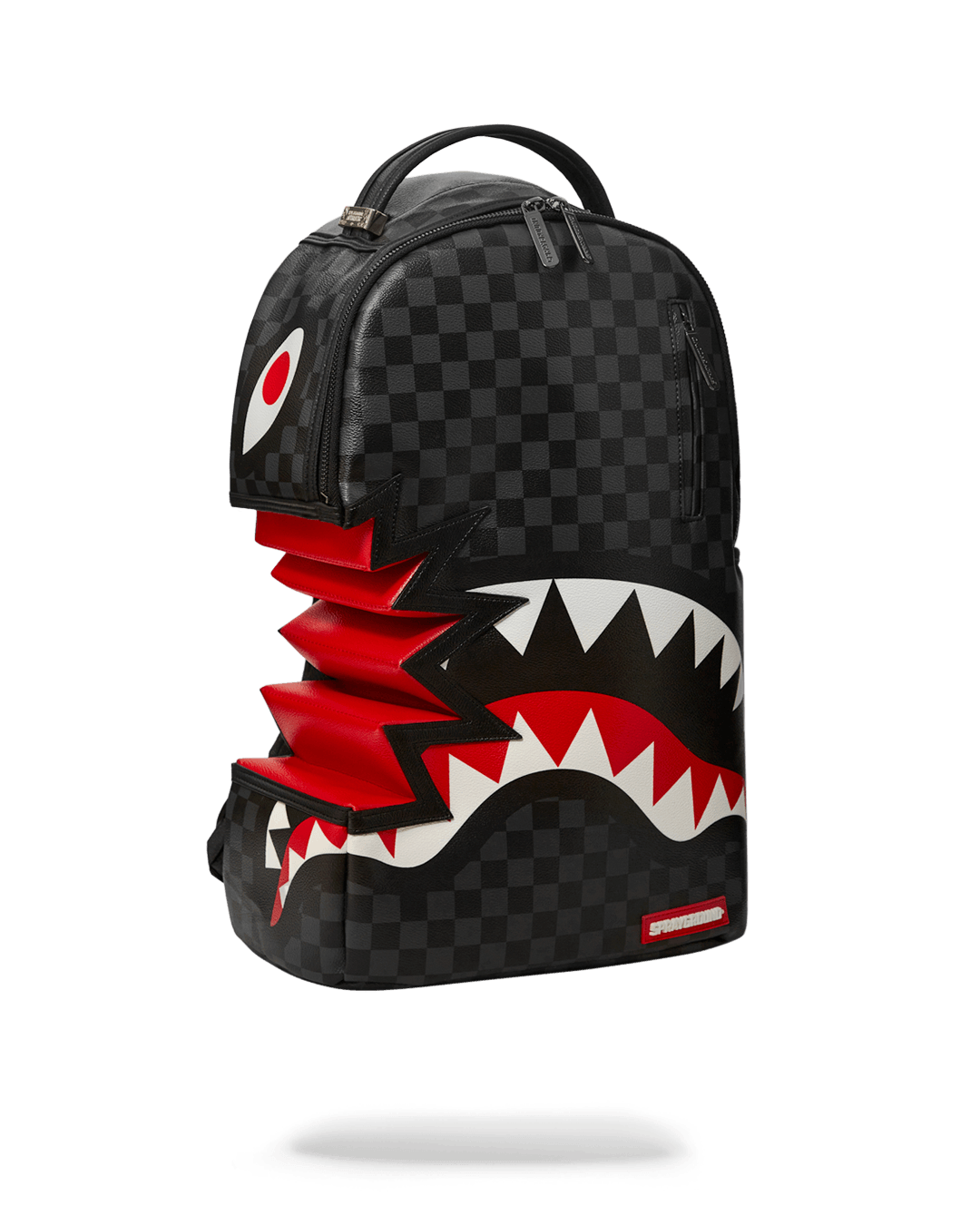 Sprayground Backpack SHARK BITE SHARKS IN PARIS GRAY BACKPACK (DLXV) Black