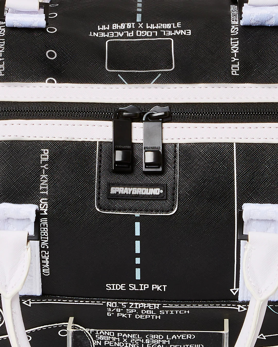 Reverse Technical Cut And Sew Duffle