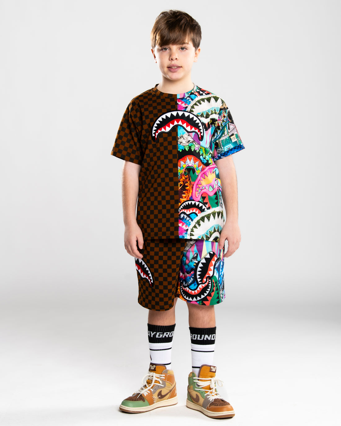 ALL THE SHARKS SPLIT REGULAR T-SHIRT