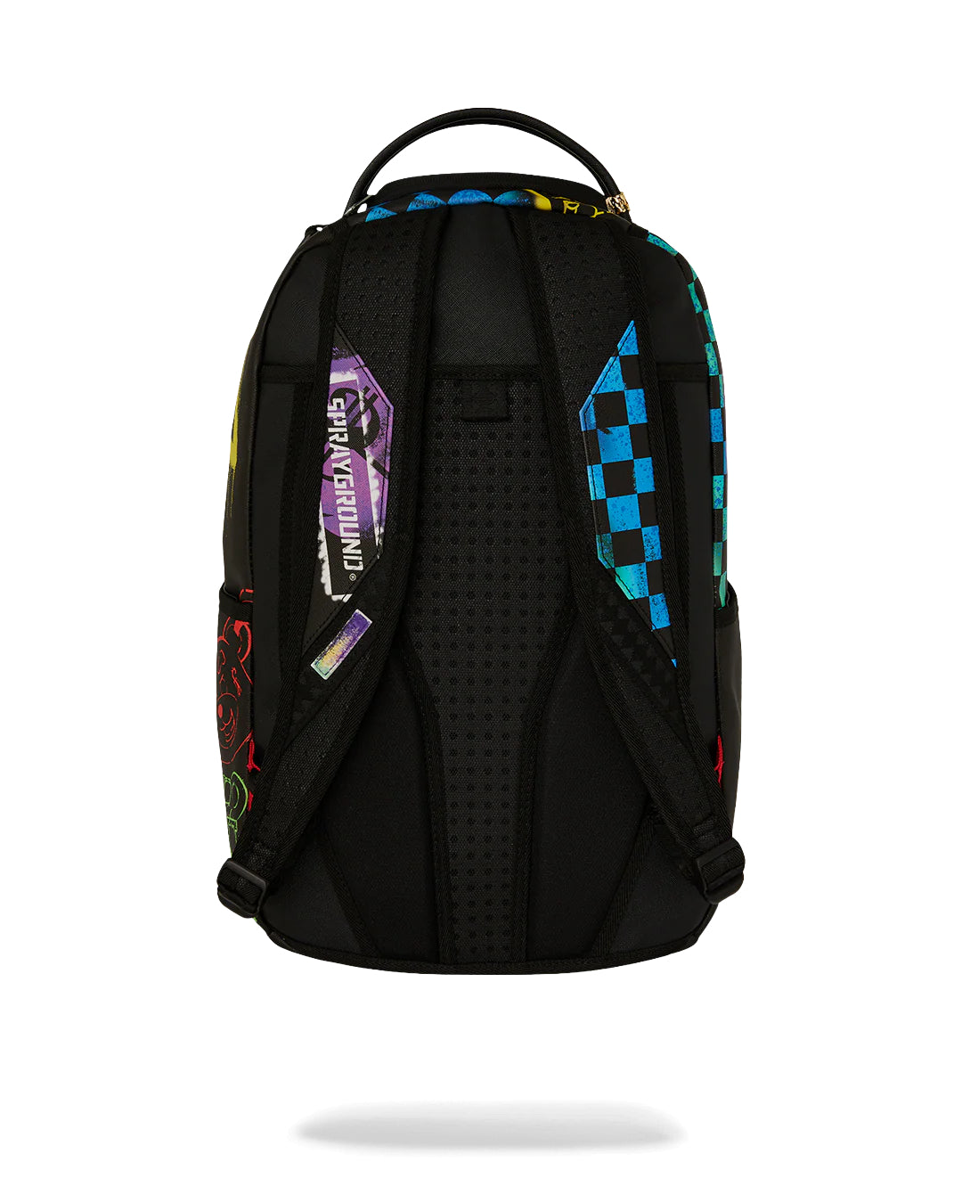 SHARK CENTRAL STENCILS- BLACK DLXSV BACKPACK