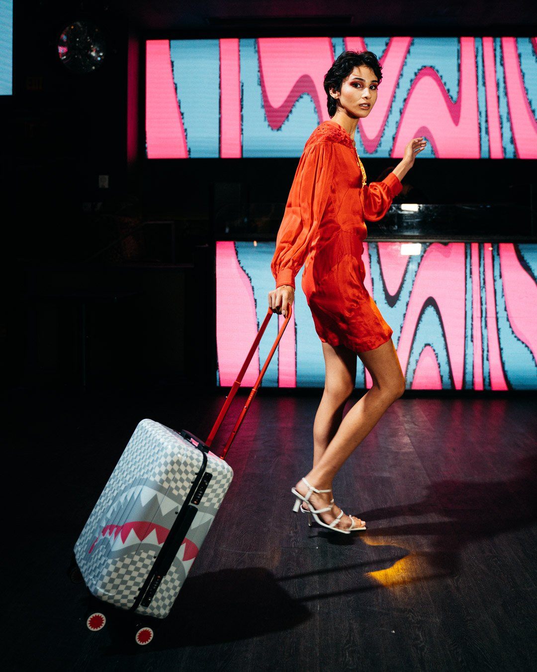 Rose All Day La Palais Carry-on Luggage