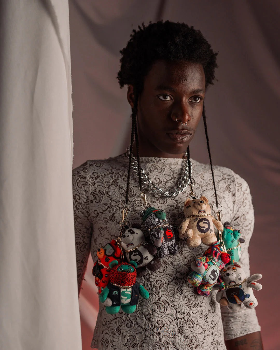 PANDA PANDA PANDA BEAR KEYCHAIN