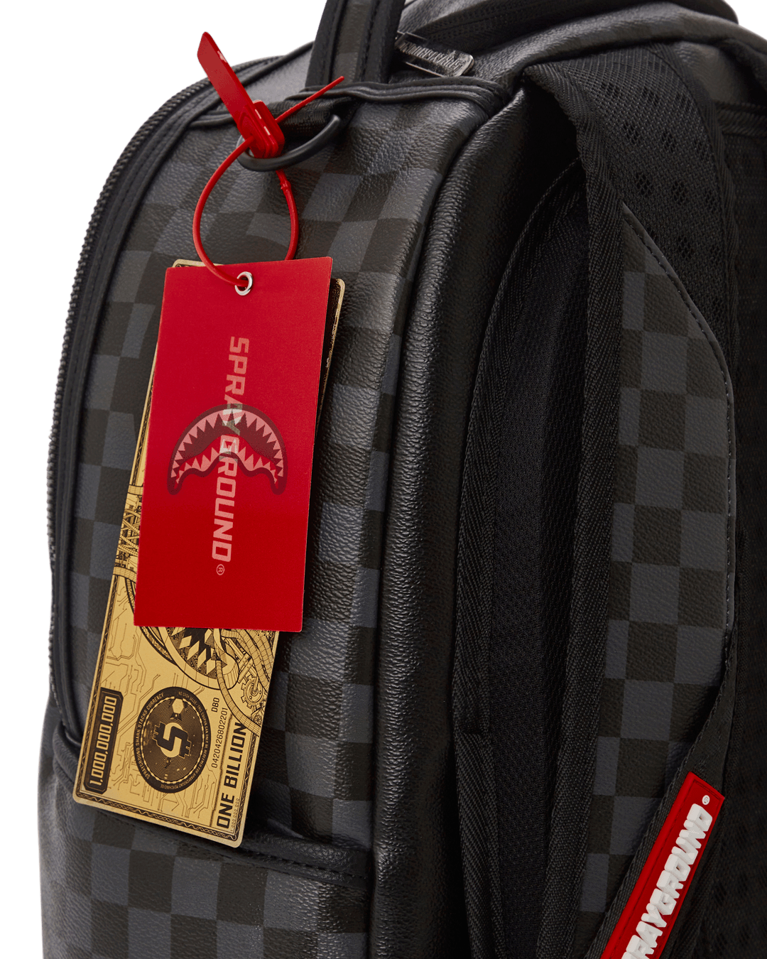 Sprayground Backpack SHARK BITE SHARKS IN PARIS GRAY BACKPACK (DLXV) Black