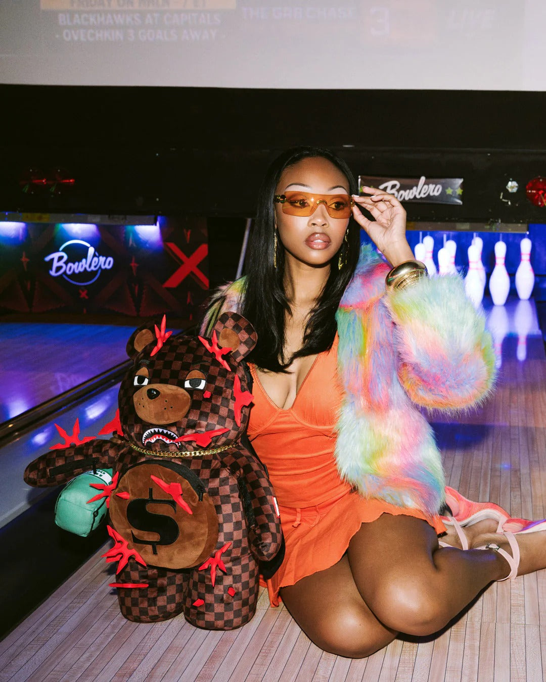 NINJA STAR BEAR BEAR BACKPACK