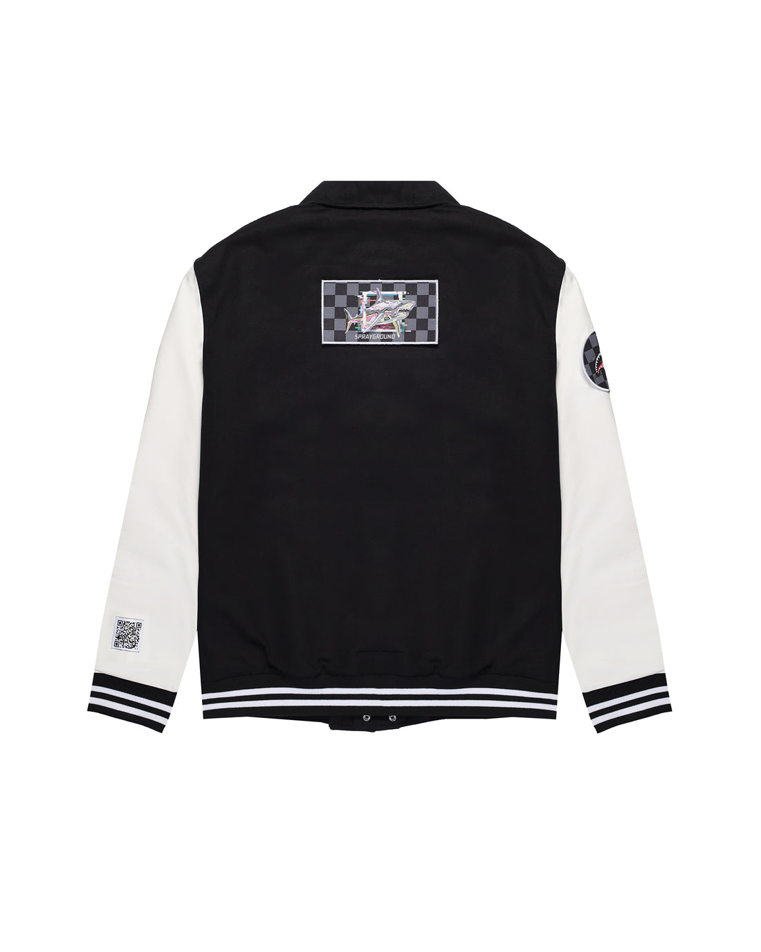 DETACH AND STICK IT VARSITY JACKET