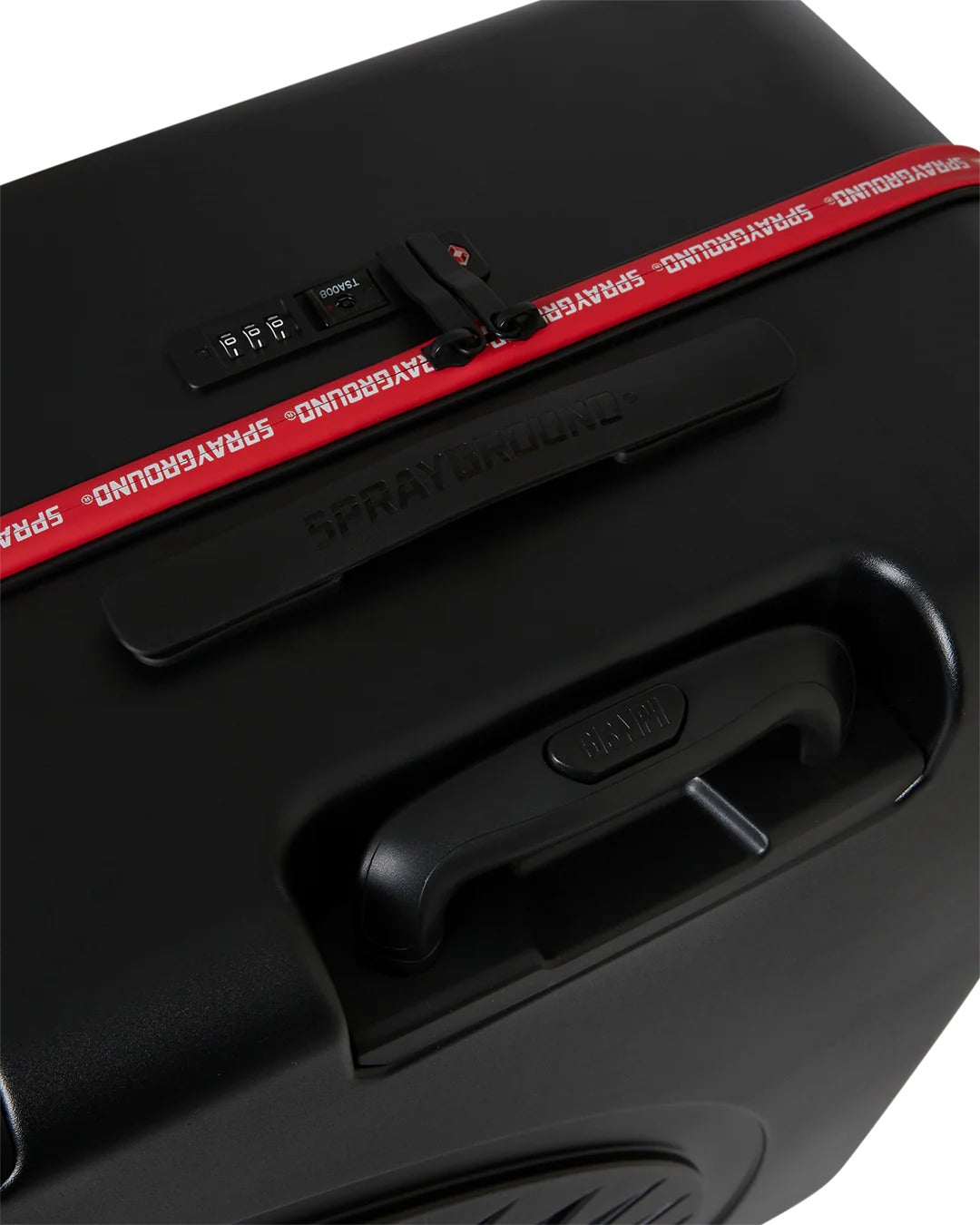 PRINTED ZIPPER SHARK FULL-SIZE LUGGAGE