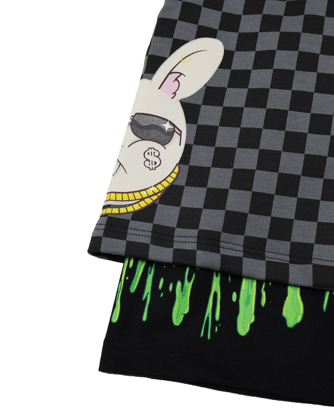 SPLATTER BUNNY DOUBLE SHORTS