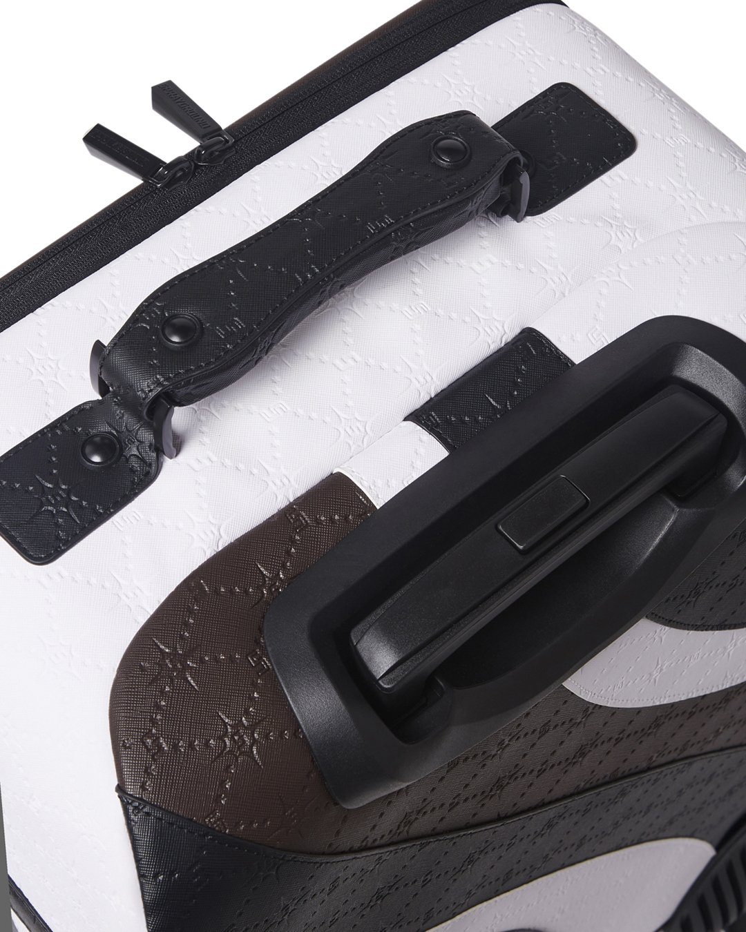 V.v.i.p. Cut & Sew Vegan Leather Carry-on Luggage