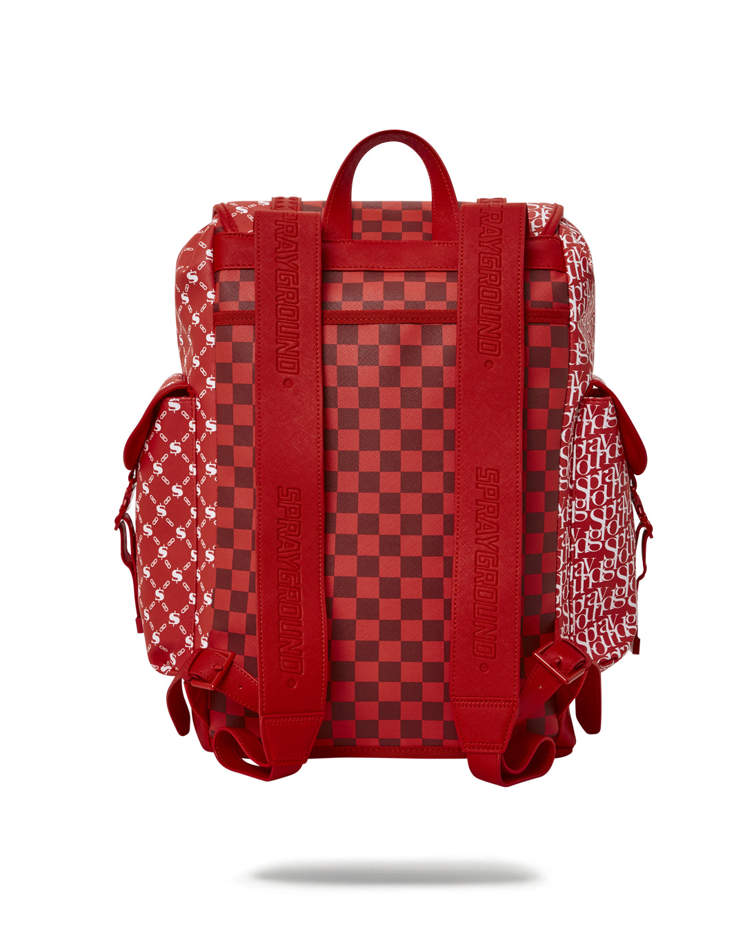 Tri Split Red Monte Carlo Backpack  910b4513nsz