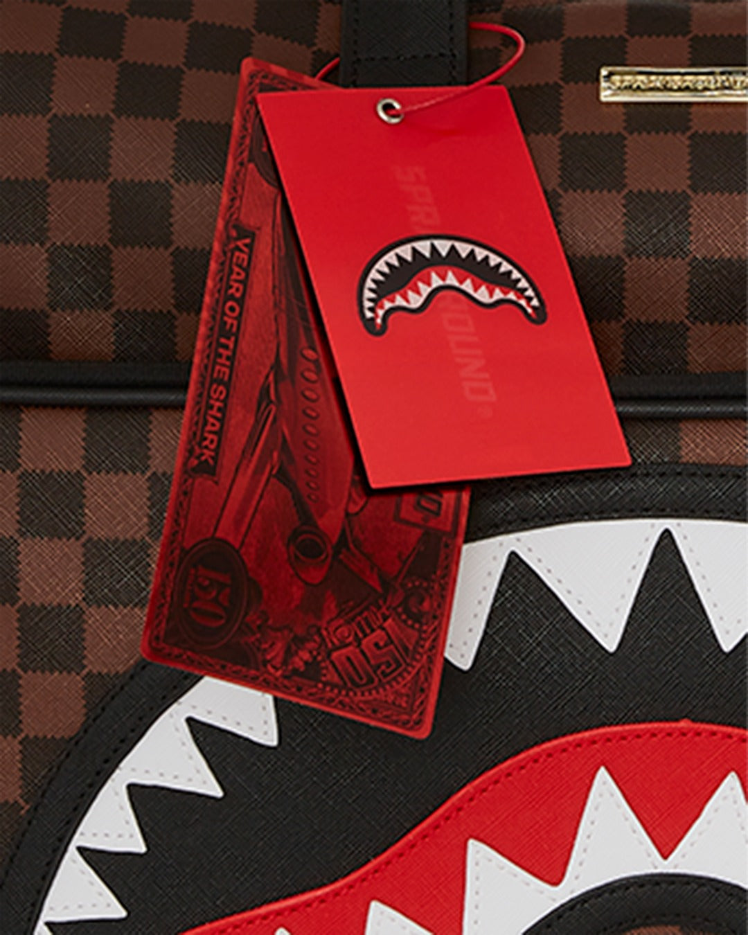 SAWTOOTH SHARKS IN PARIS TRAVEL BAG