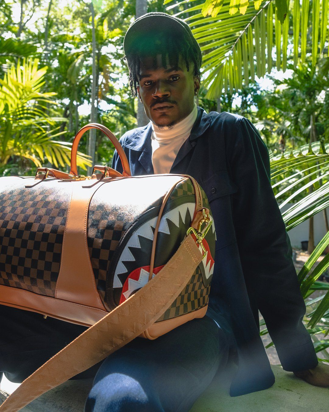 Sprayground Bag HENNY AIR TO THE THRONE DUFFLE Brown