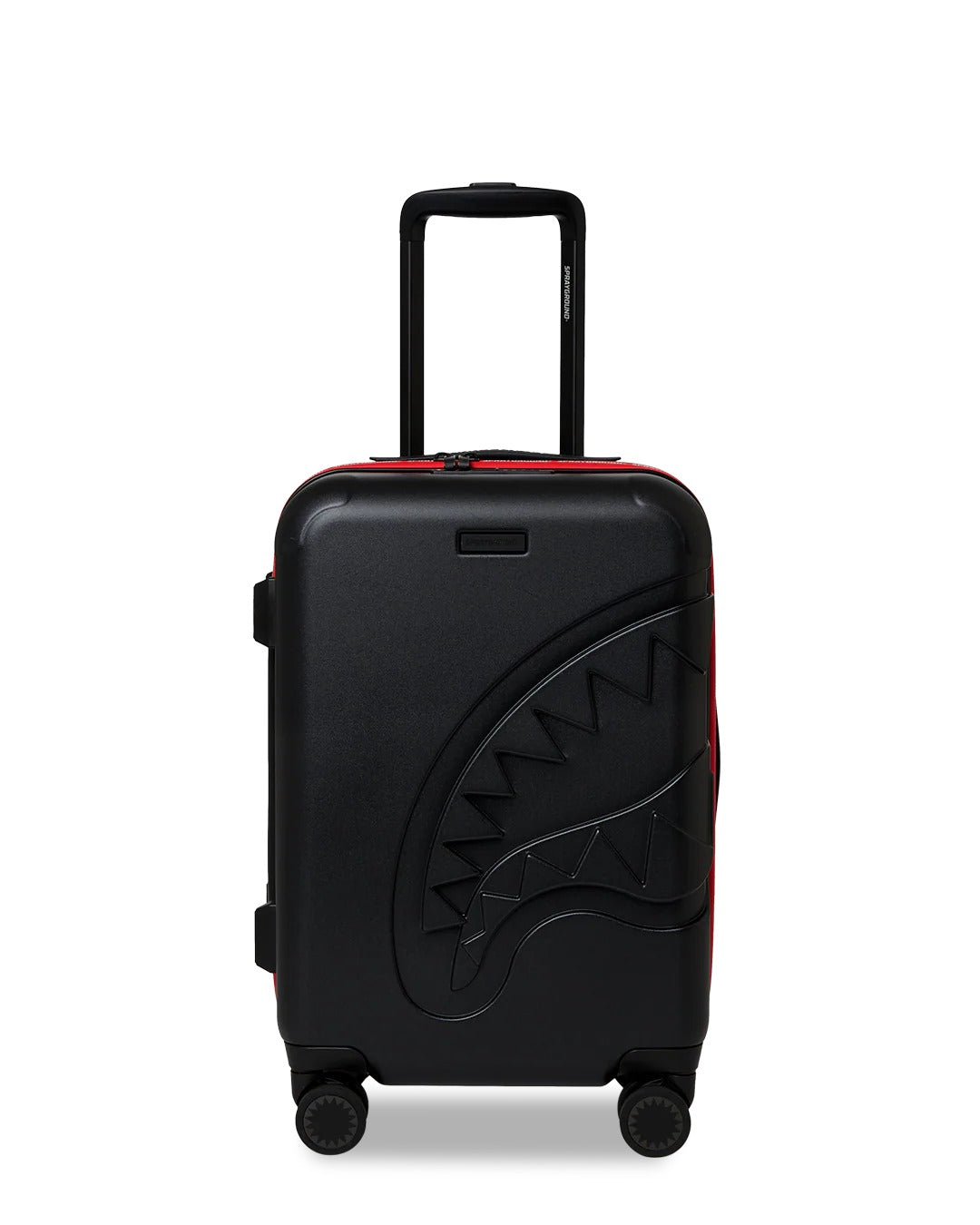 PRINTED ZIPPER SHARK CARRY-ON LUGGAGE