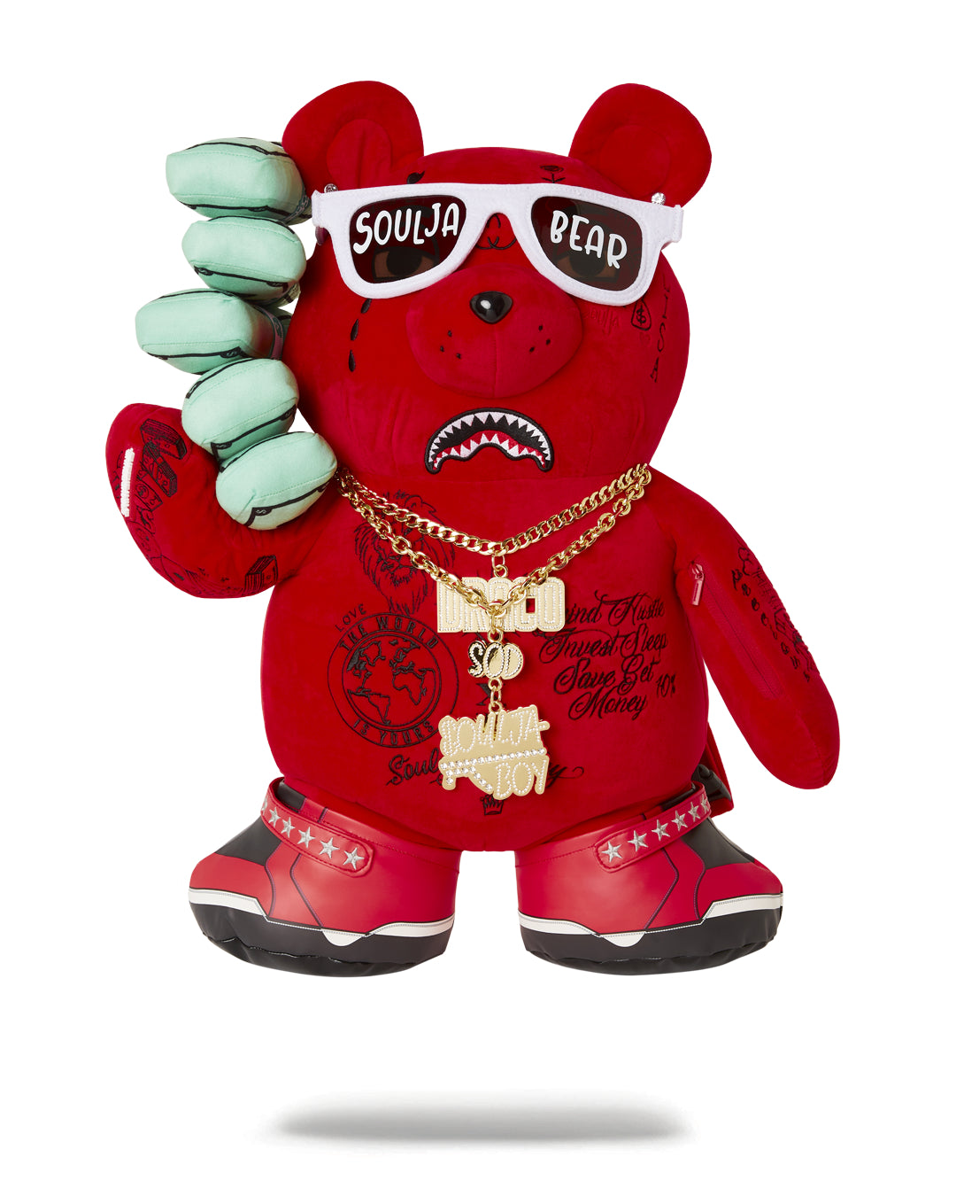 Soulja Boy Bear Backpack 910b4953nsz