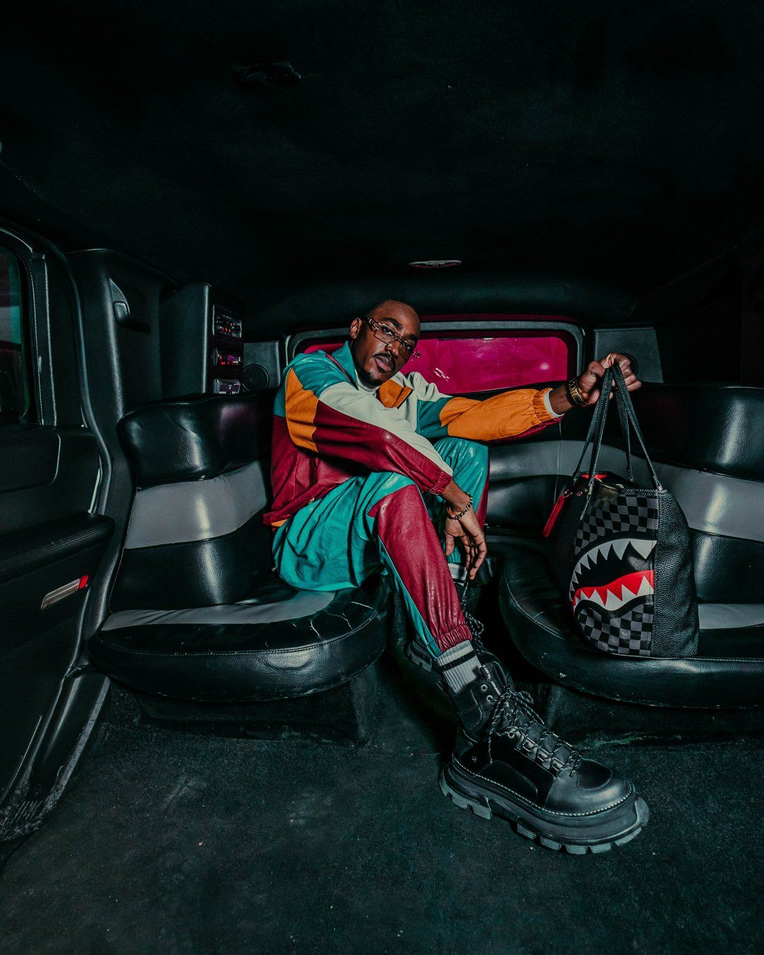 Sprayground Bag SPUCCI SPLIT TOTE Black