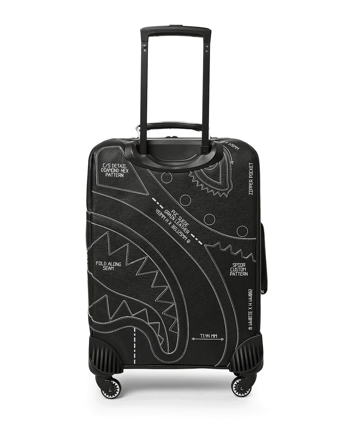 Reverse Technical Cut And Sew Luggage