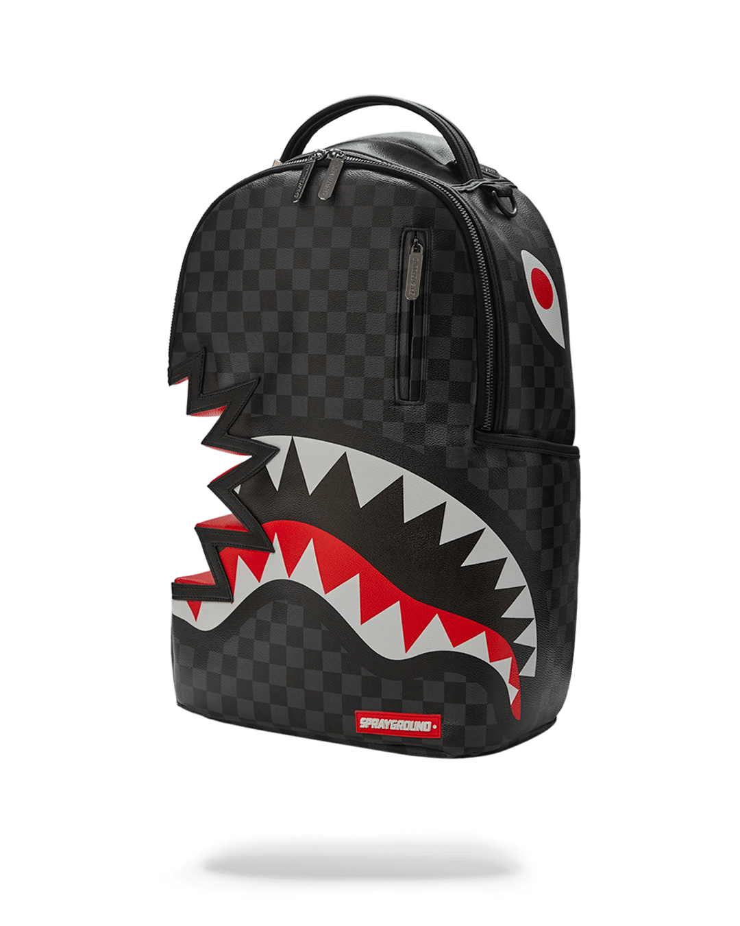 Sprayground Backpack SHARK BITE SHARKS IN PARIS GRAY BACKPACK (DLXV) Black