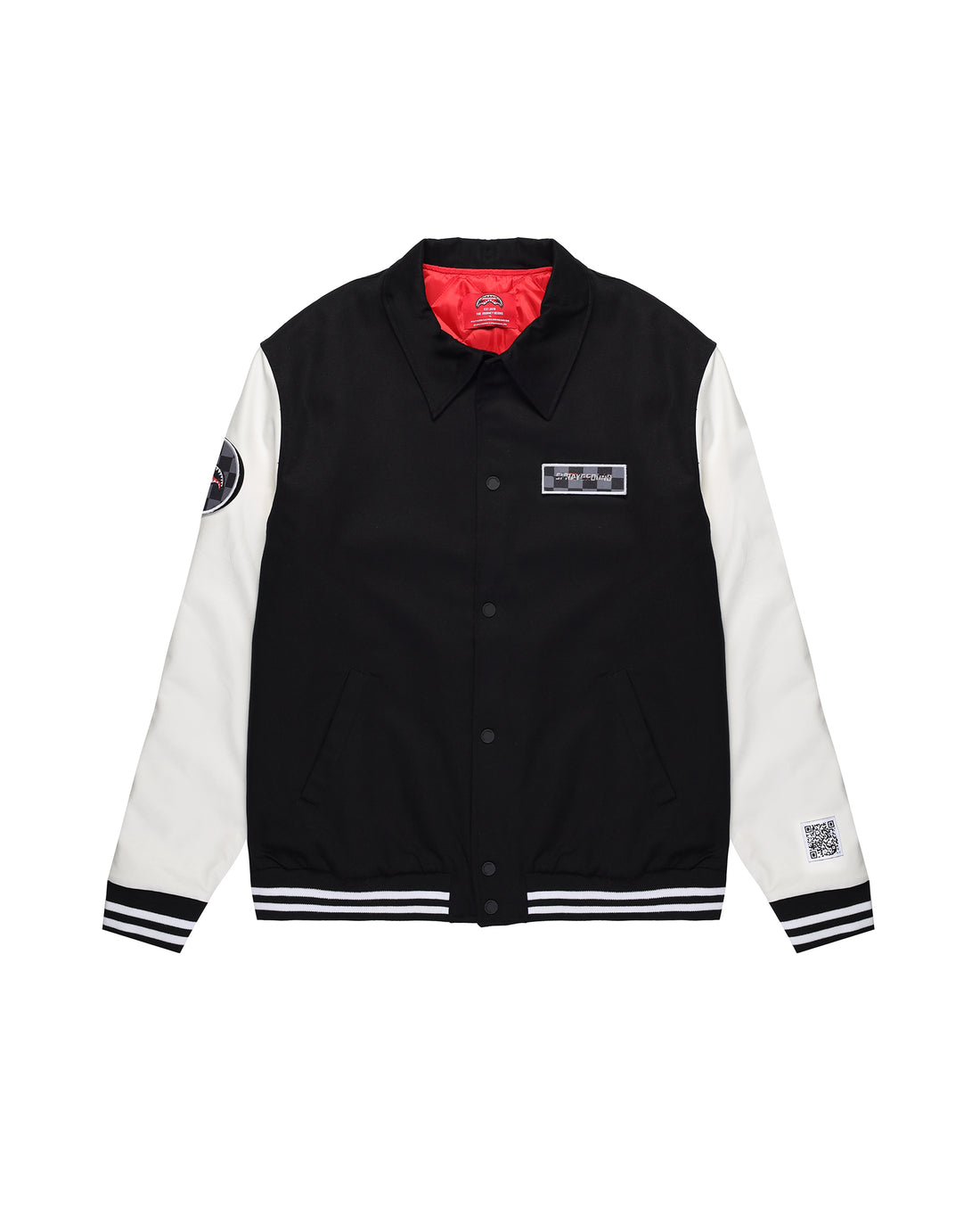 DETACH AND STICK IT VARSITY JACKET